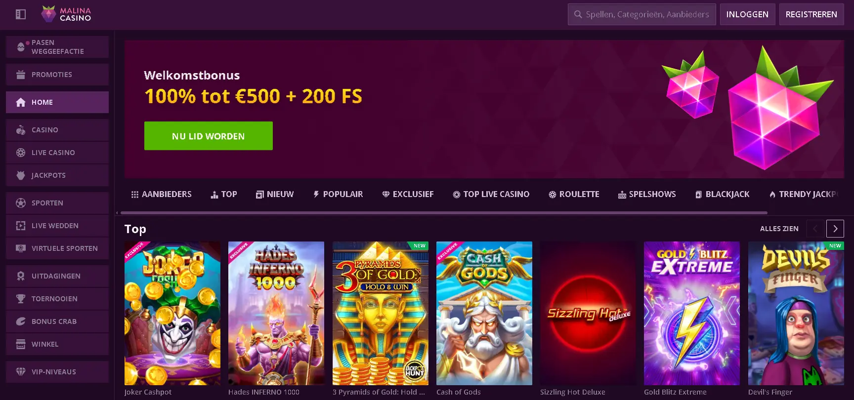 Beste betrouwbare online casino's zonder cruks Beste online casino's zonder cruks