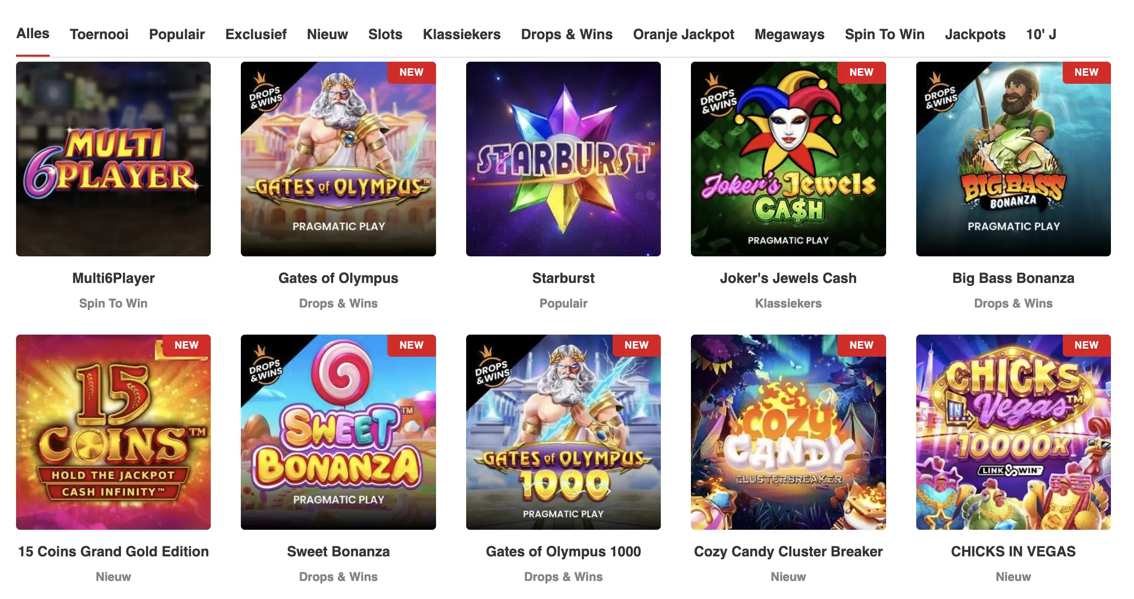 Populaire beste spellen in nieuwe online casino's Populaire spellen in nieuwe online casino's